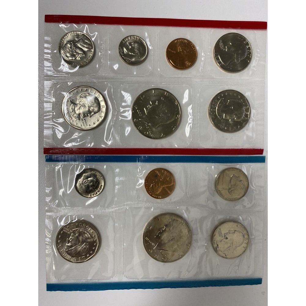 1980 US Mint Set (OGP) with Susan B Anthony 13 coins